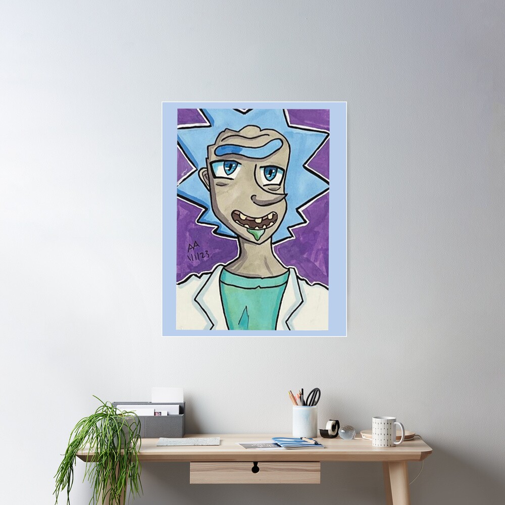 Rick and Morty Rick Ugly Poster - Image 2