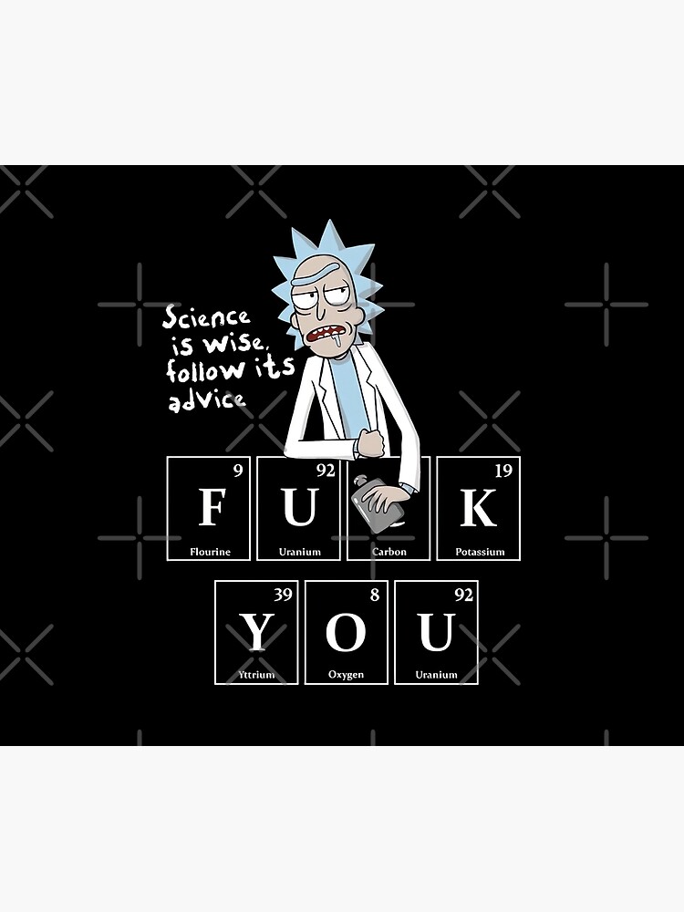 Rick And Morty Science Is Wise Tapestry - Image 2