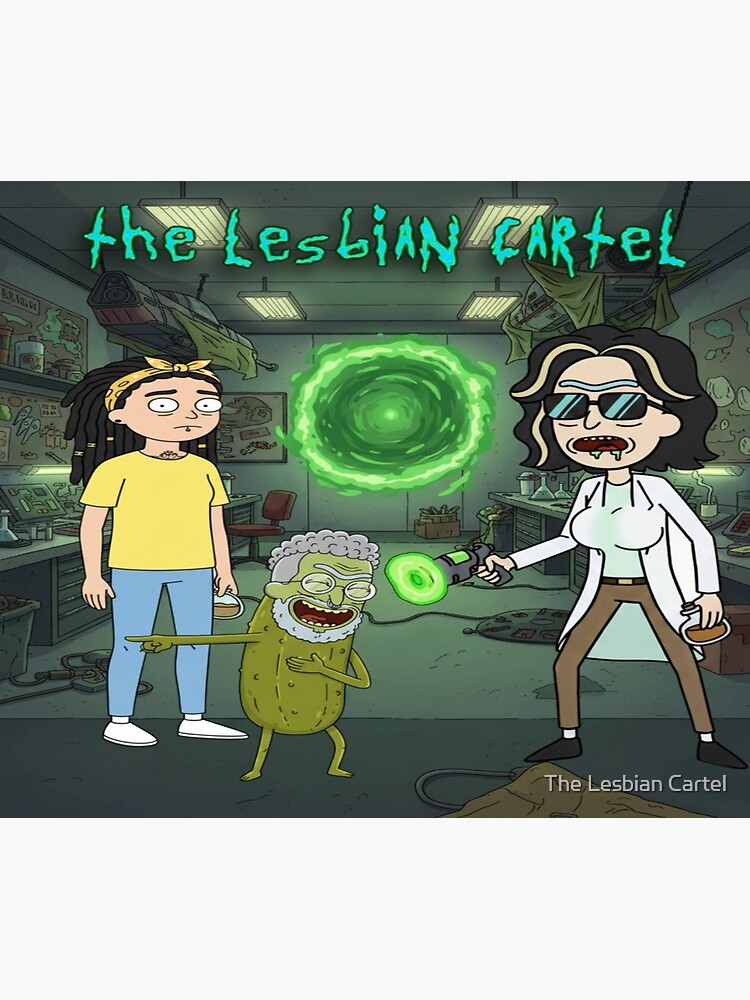 Rick And Morty Dimensional Artwork Tapestry - Image 2