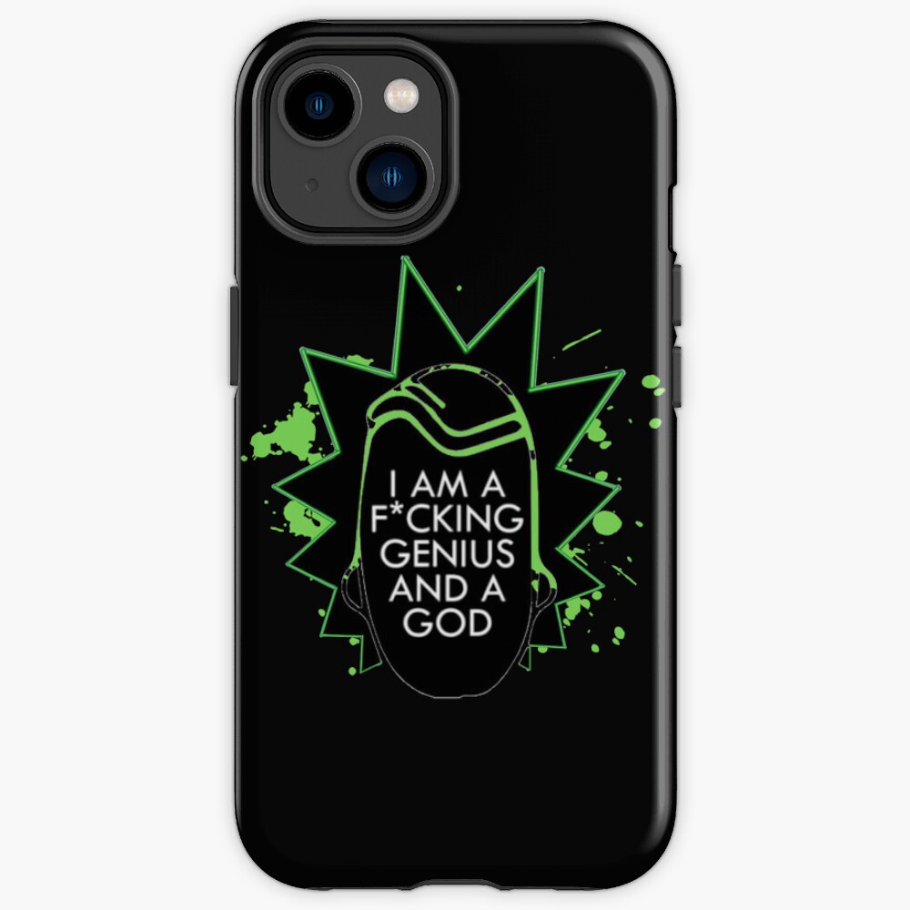 Rick and Morty Genius Iphone Case