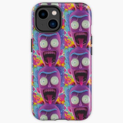 Rick and Morty Face Iphone Case