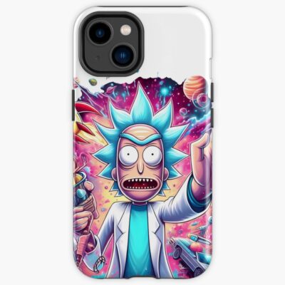 Rick and Morty Spash Iphone Case