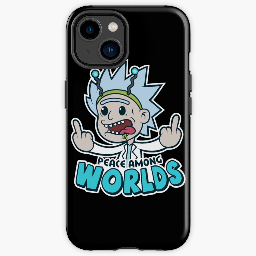 Rick And Morty Peace Among Worlds Iphone Case