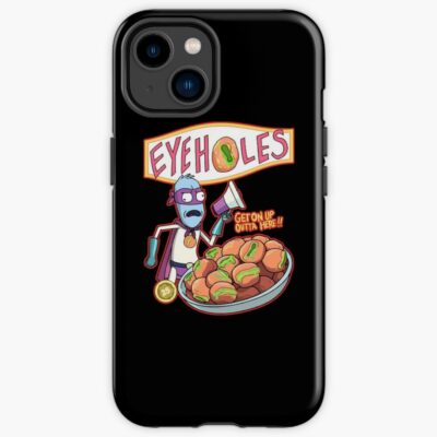 Get On Up Outta Here Rick And Morty Stickers Iphone Case