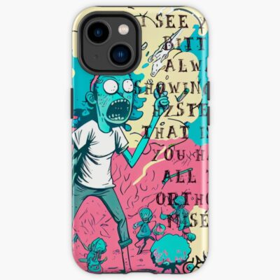 Rick and Morty Hysteria Iphone Case