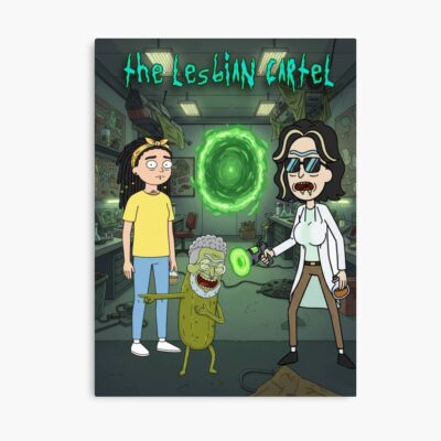 Rick and Morty Dimensional Artwork Poster