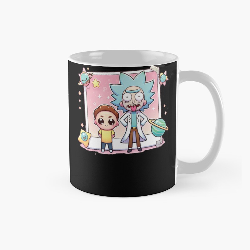 Rick And Morty Cute Chibi Mug
