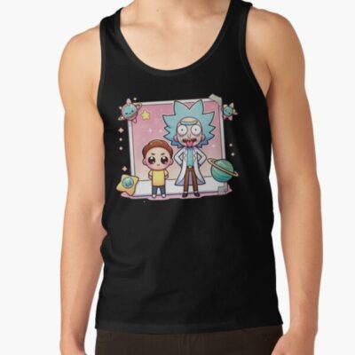 Rick And Morty Cute Chibi Tank Top