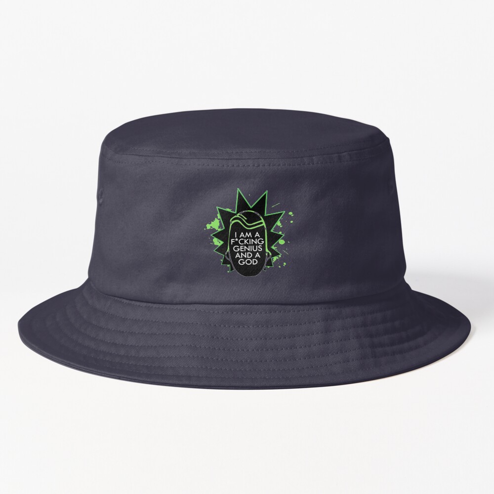 Rick and Morty Genius Bucket Hat
