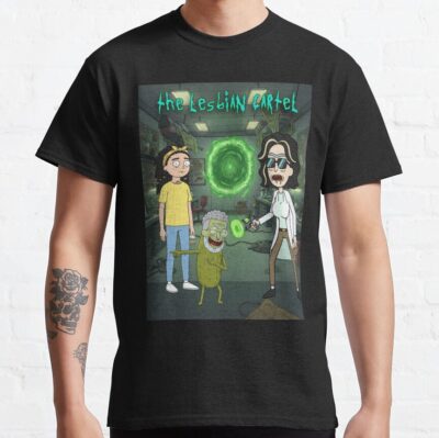 Rick and Morty Dimensional Artwork T-Shirt