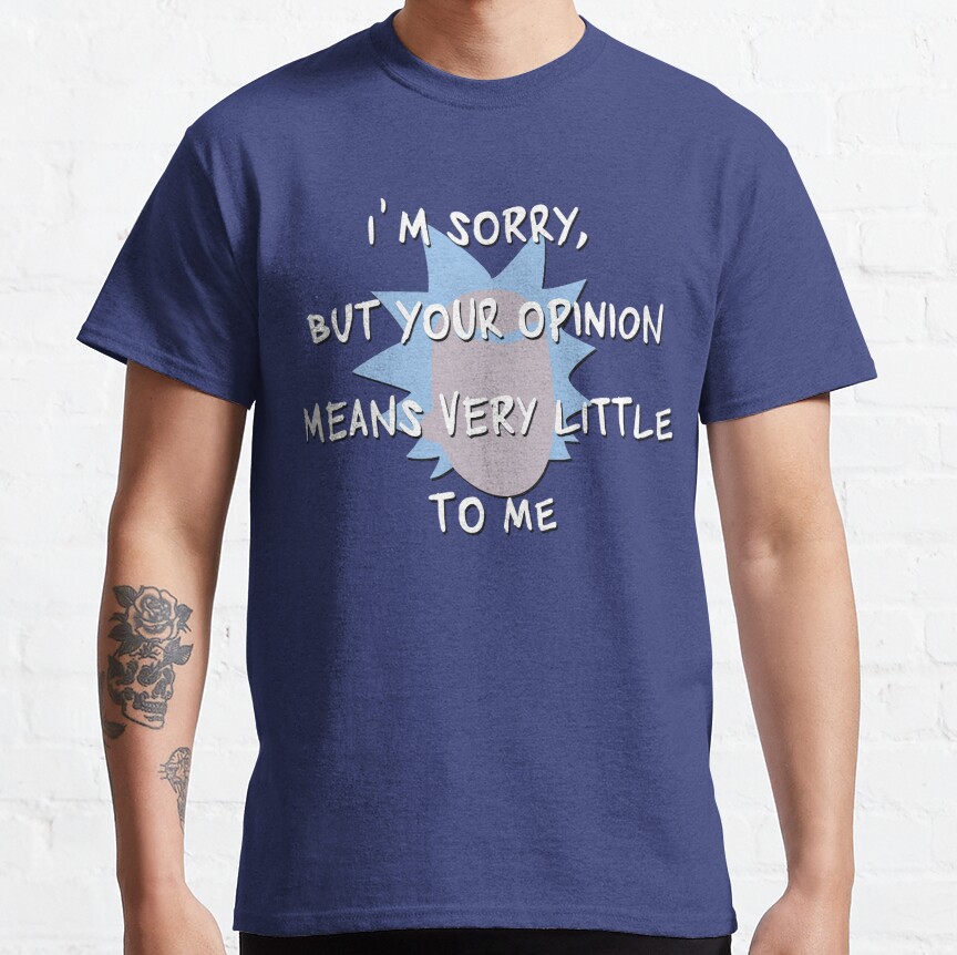 Rick and Morty Quote T-Shirt - Image 4