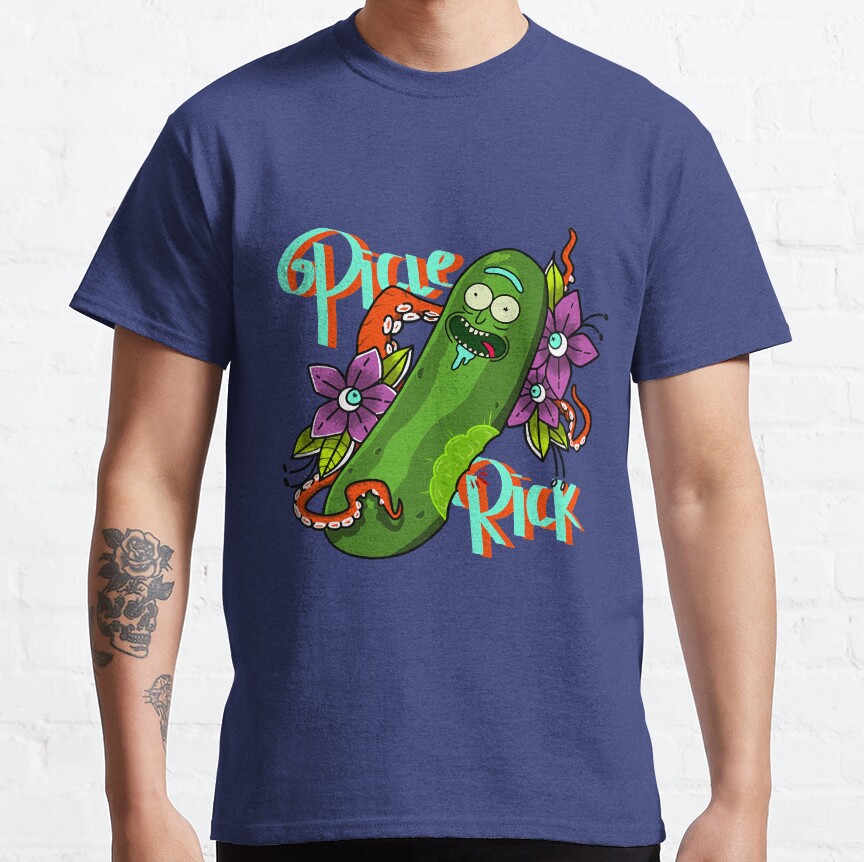 Rick and Morty Picle Rick T-Shirt - Image 8