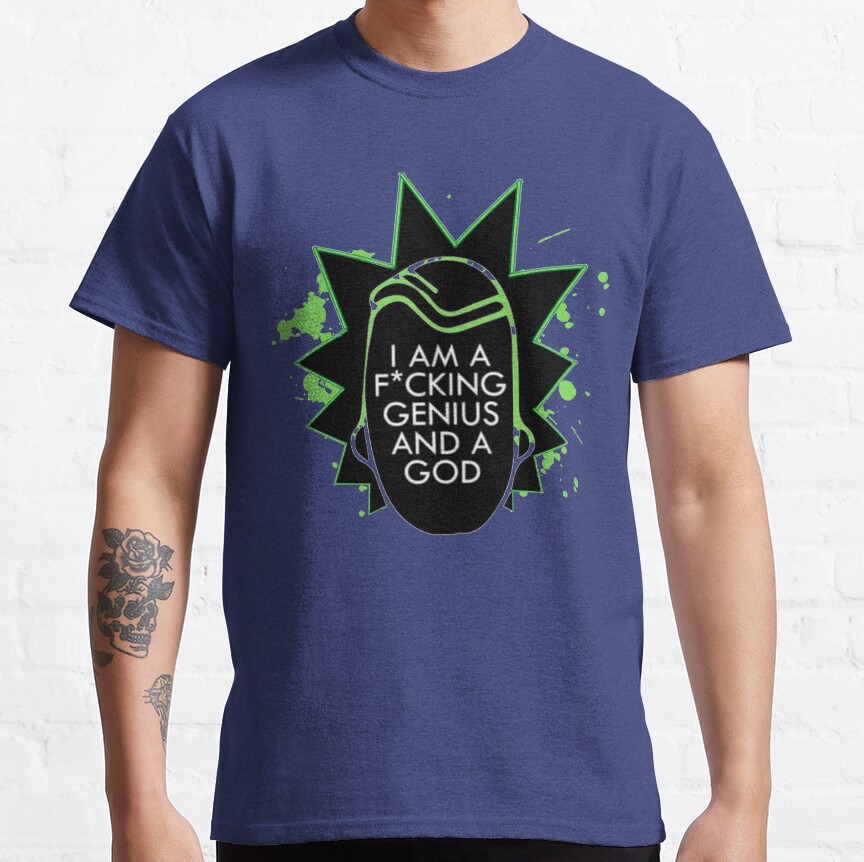 Rick and Morty Genius T-Shirt - Image 7