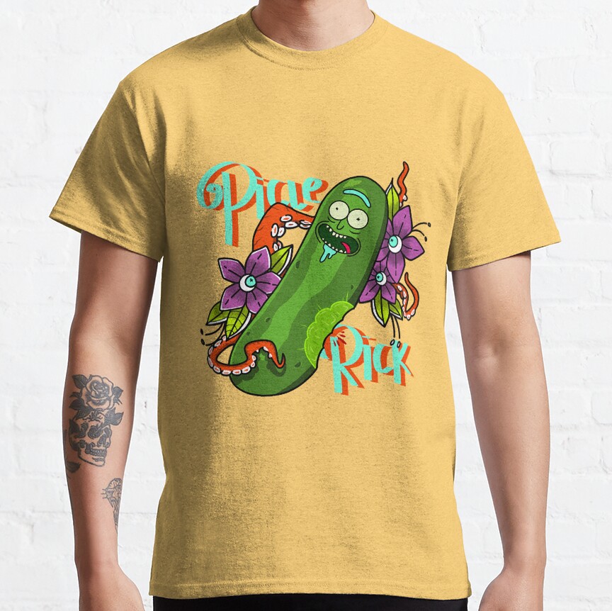 Rick and Morty Picle Rick T-Shirt - Image 5