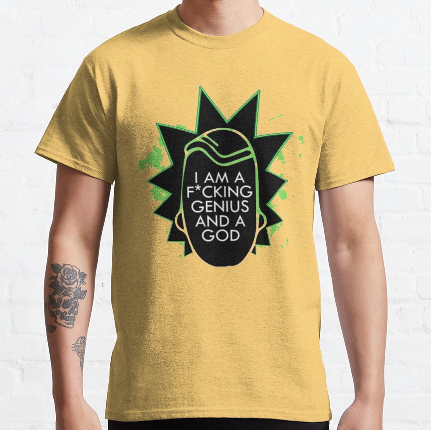 Rick and Morty Genius T-Shirt - Image 2