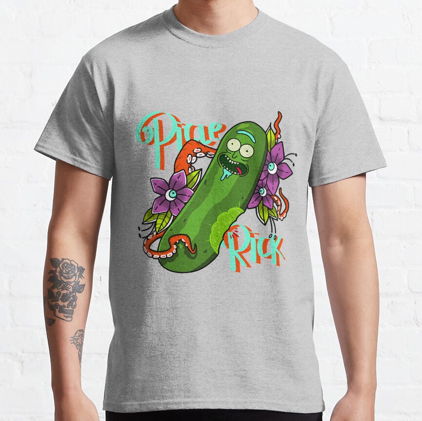 Rick and Morty Picle Rick T-Shirt - Image 7