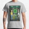 ssrcoclassic teemensheather greyfront altsquare product1000x1000.u1 5 - Rick And Morty Shop