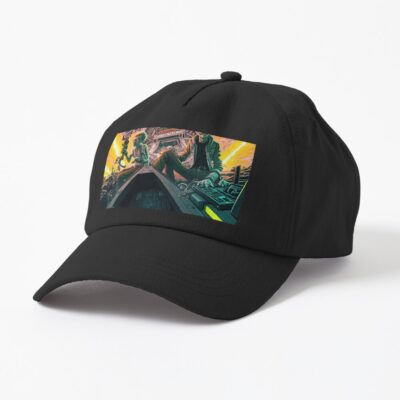 Rick And Morty Print Graphic Cap