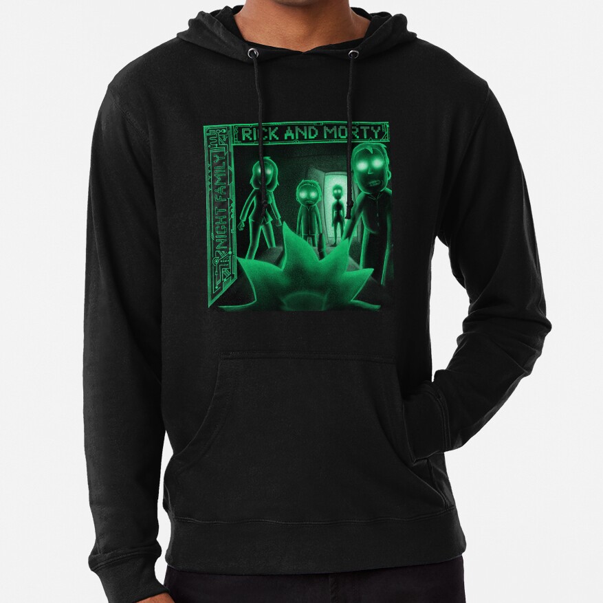 Rick And Morty Night Family Hoodie