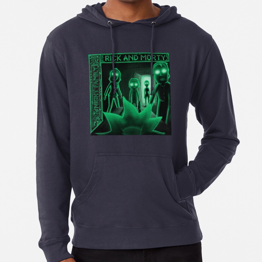 Rick And Morty Night Family Hoodie - Image 7