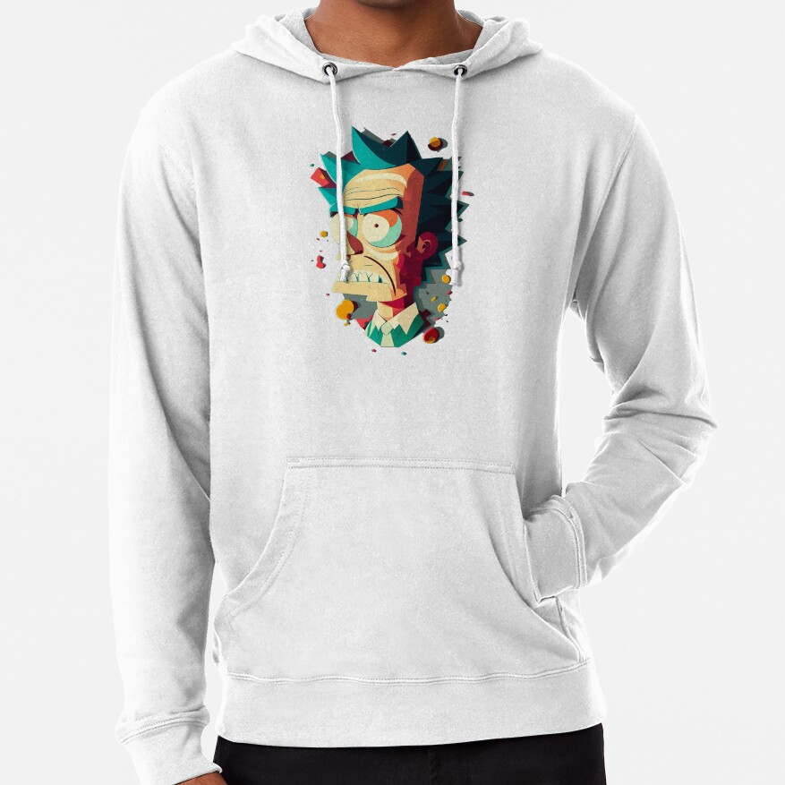 Pop Culture Rick Sanchez 3 Hoodie - Image 7