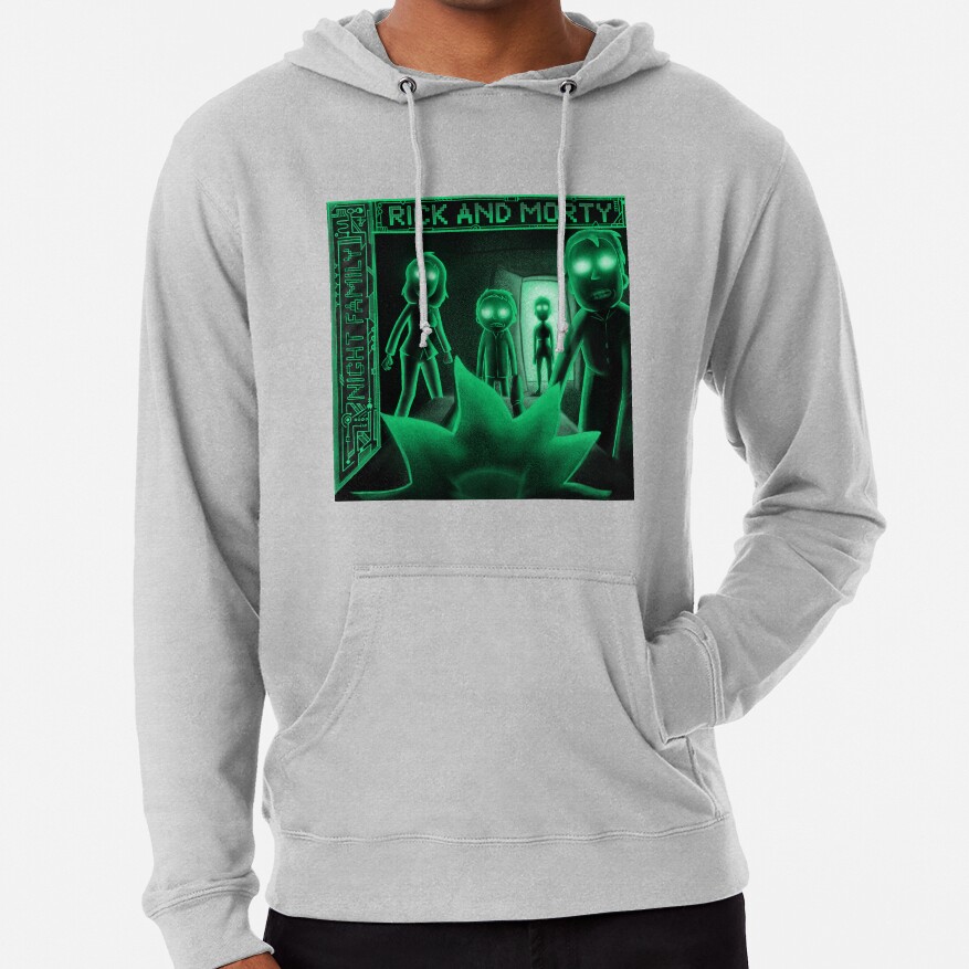 Rick And Morty Night Family Hoodie - Image 6