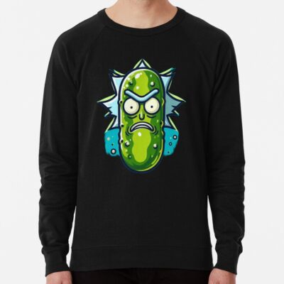 Pickle Rick Face Sweatshirt
