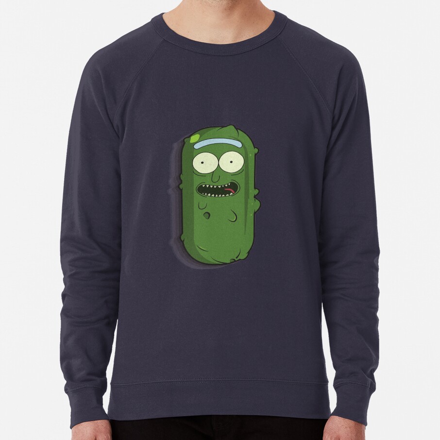 Rick and Morty Funny Pickle Sweatshirt - Image 7