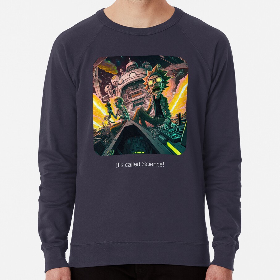 Rick And Morty Print Sweatshirt - Image 5