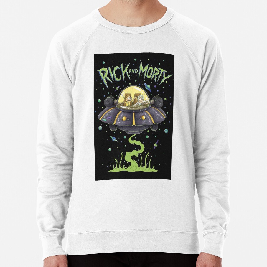 Rick and Morty Dsfg Sweatshirt - Image 4