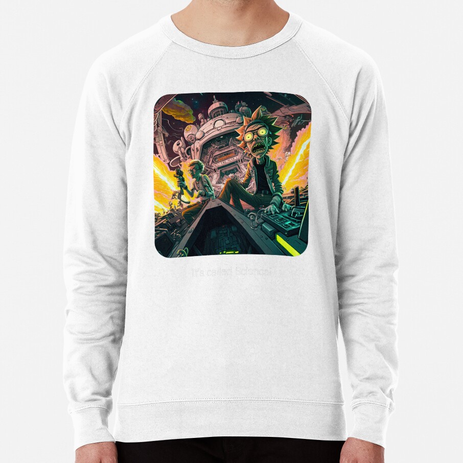 Rick And Morty Print Sweatshirt - Image 6