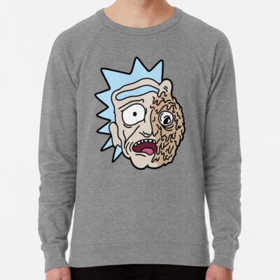 Half Melted Rick and Morty Sweatshirt