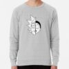 ssrcolightweight sweatshirtmensheather greyfrontsquare productx1000 bgf8f8f8 15 - Rick And Morty Shop