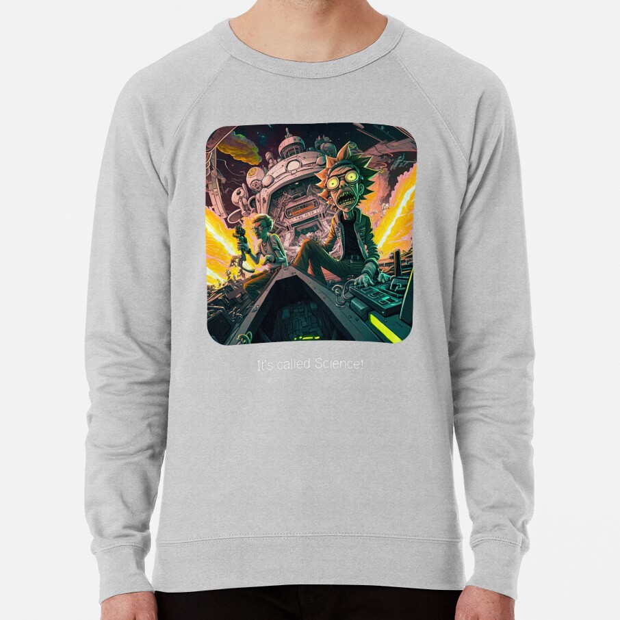 Rick And Morty Print Sweatshirt - Image 2