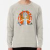 ssrcolightweight sweatshirtmensoatmeal heatherfrontsquare productx1000 bgf8f8f8 13 - Rick And Morty Shop