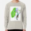 ssrcolightweight sweatshirtmensoatmeal heatherfrontsquare productx1000 bgf8f8f8 22 - Rick And Morty Shop