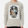 ssrcolightweight sweatshirtmensoatmeal heatherfrontsquare productx1000 bgf8f8f8 25 - Rick And Morty Shop