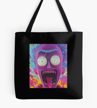 Rick and Morty Ugly Face Tote Bag