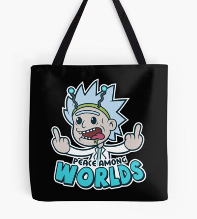 Art Rick And Morty Tote Bag