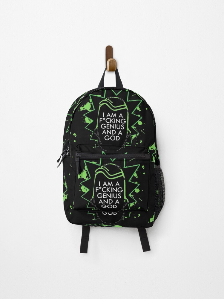 Rick And Morty Genius Backpack