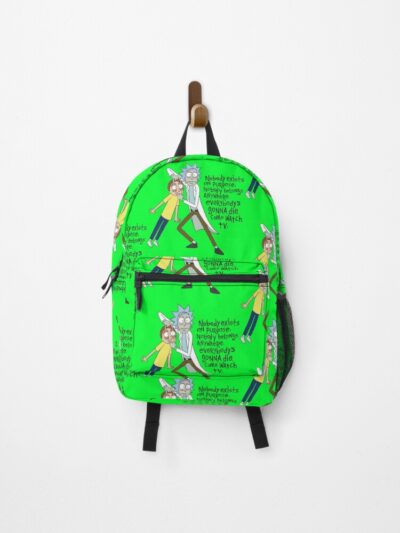 Rick And Morty Nobody Exists On Purpose Backpack