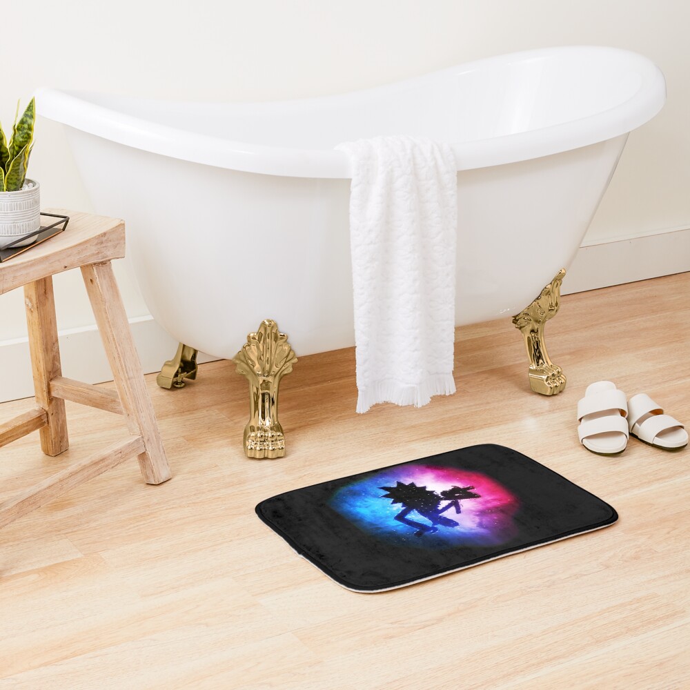 Art Rick And Morty Bath Mat - Image 2