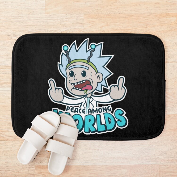Art Rick And Morty Bath Mat - Image 3