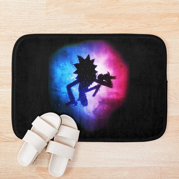 Art Rick And Morty Bath Mat - Image 3