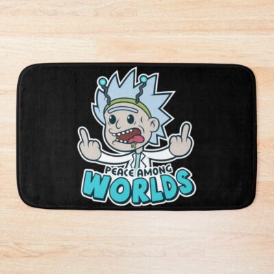 Art Rick And Morty Bath Mat