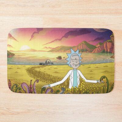 Rick And Morty Graphic Bath Mat