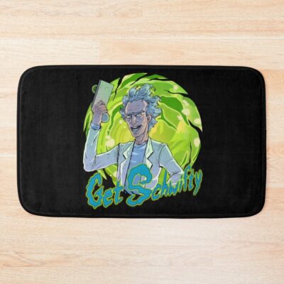 Art Rick And Morty Bath Mat
