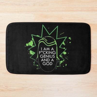 Rick And Morty Genius Bath Mat