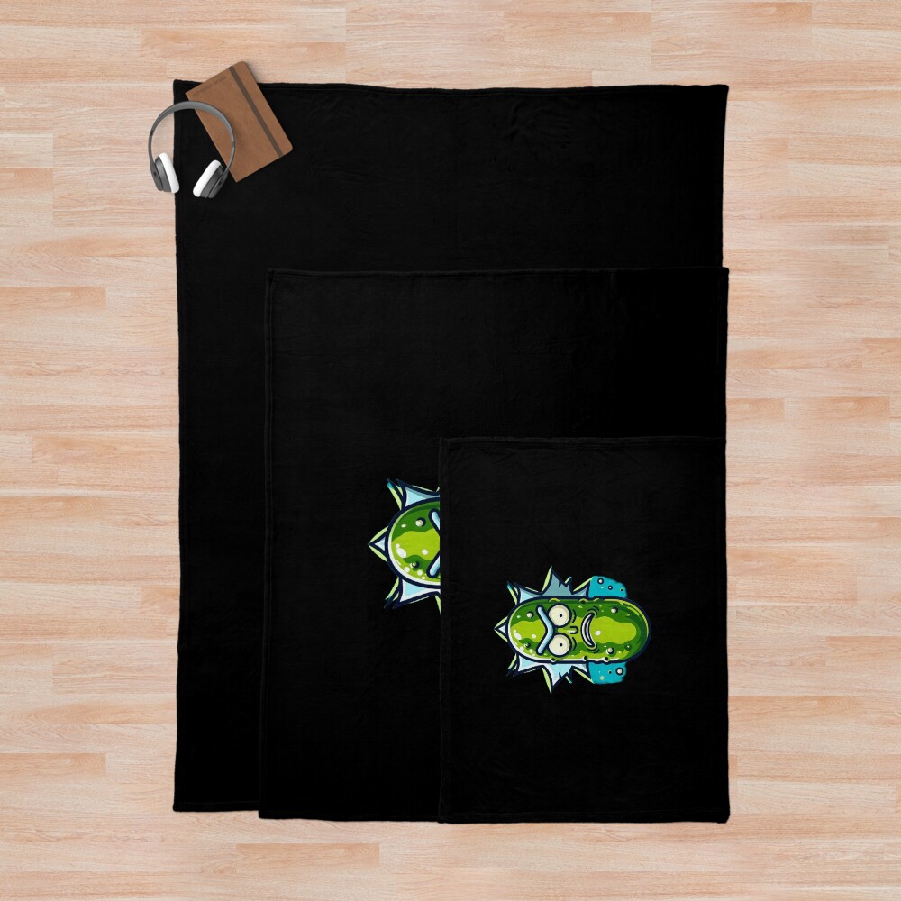Rick And Morty Throw Blanket - Image 3