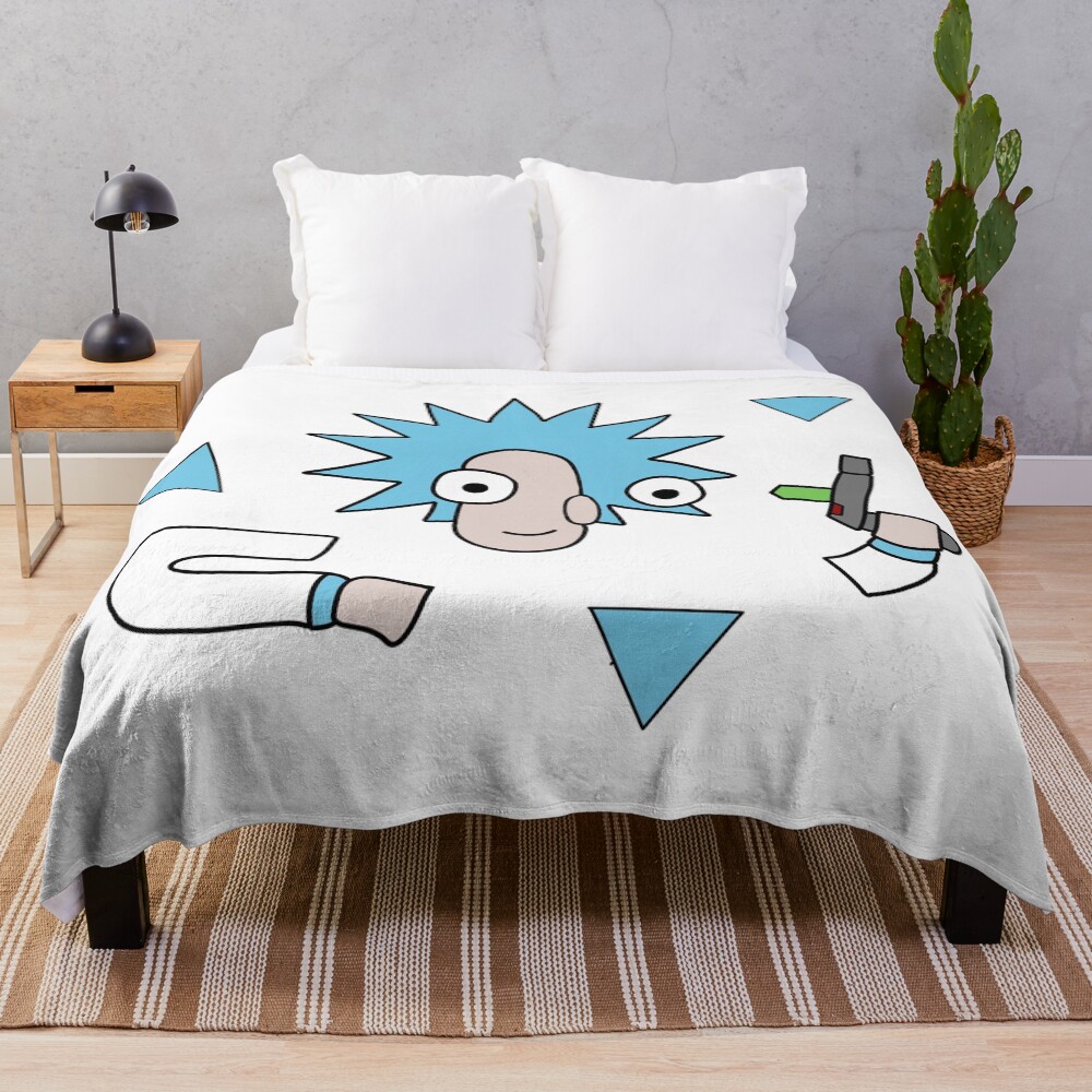 Rick Sanchez Throw Blanket